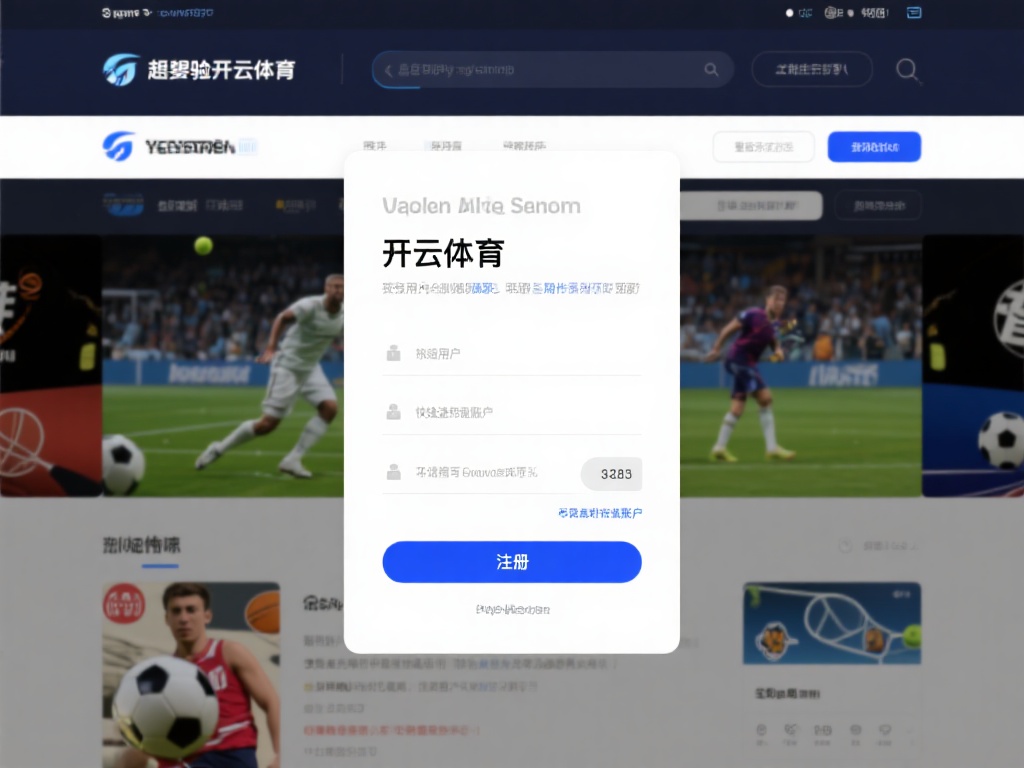 想要体验开云体育，首先需要完成注册流程。进入官网后