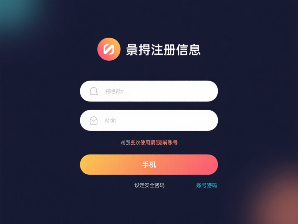 准备好注册信息：如果你是首次使用，需提前完成账号注